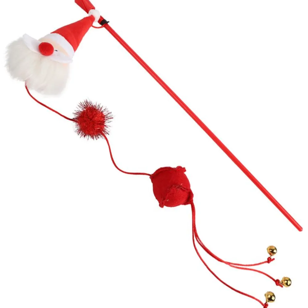 Weihnachten|Katzenspielzeug>Futterfreund AFP Happy Holidays Spielangel Weihnachtsmann