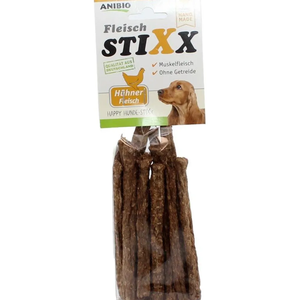 Anibio>Futterfreund Anibio StiXx Hühner-Fleischsticks 100g
