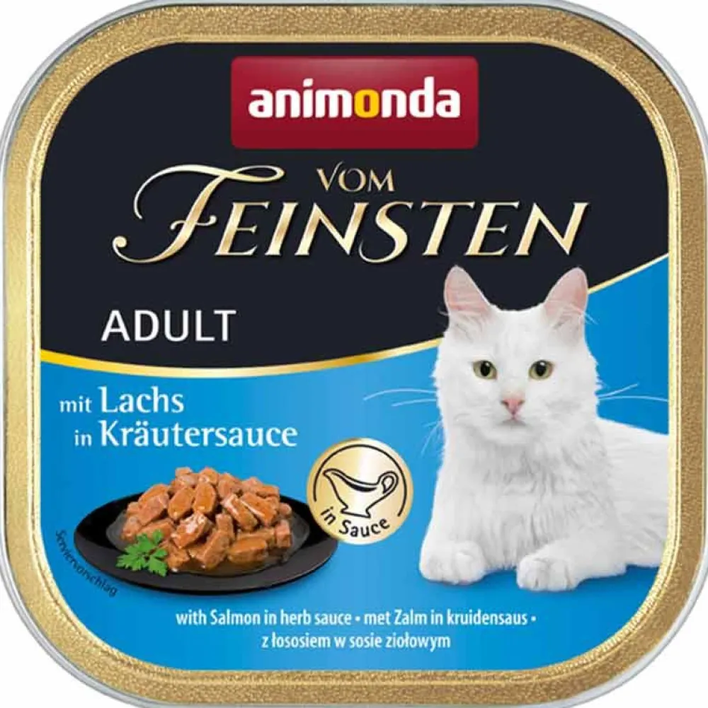 Animonda>Futterfreund Animonda Cat v. Fein. Adult Lachs in Kräutersauce 100g