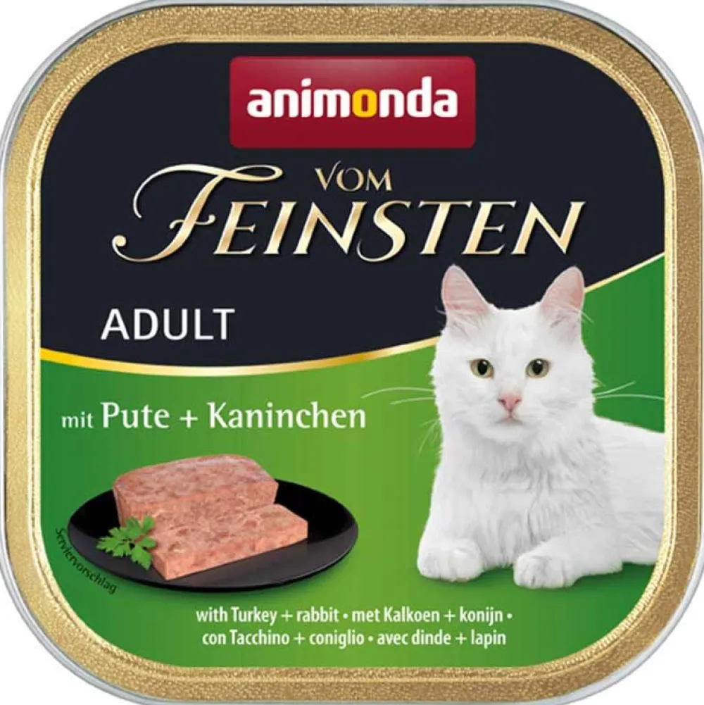 Animonda>Futterfreund Animonda Cat v. Feinsten Adult Pute Kaninchen 100g