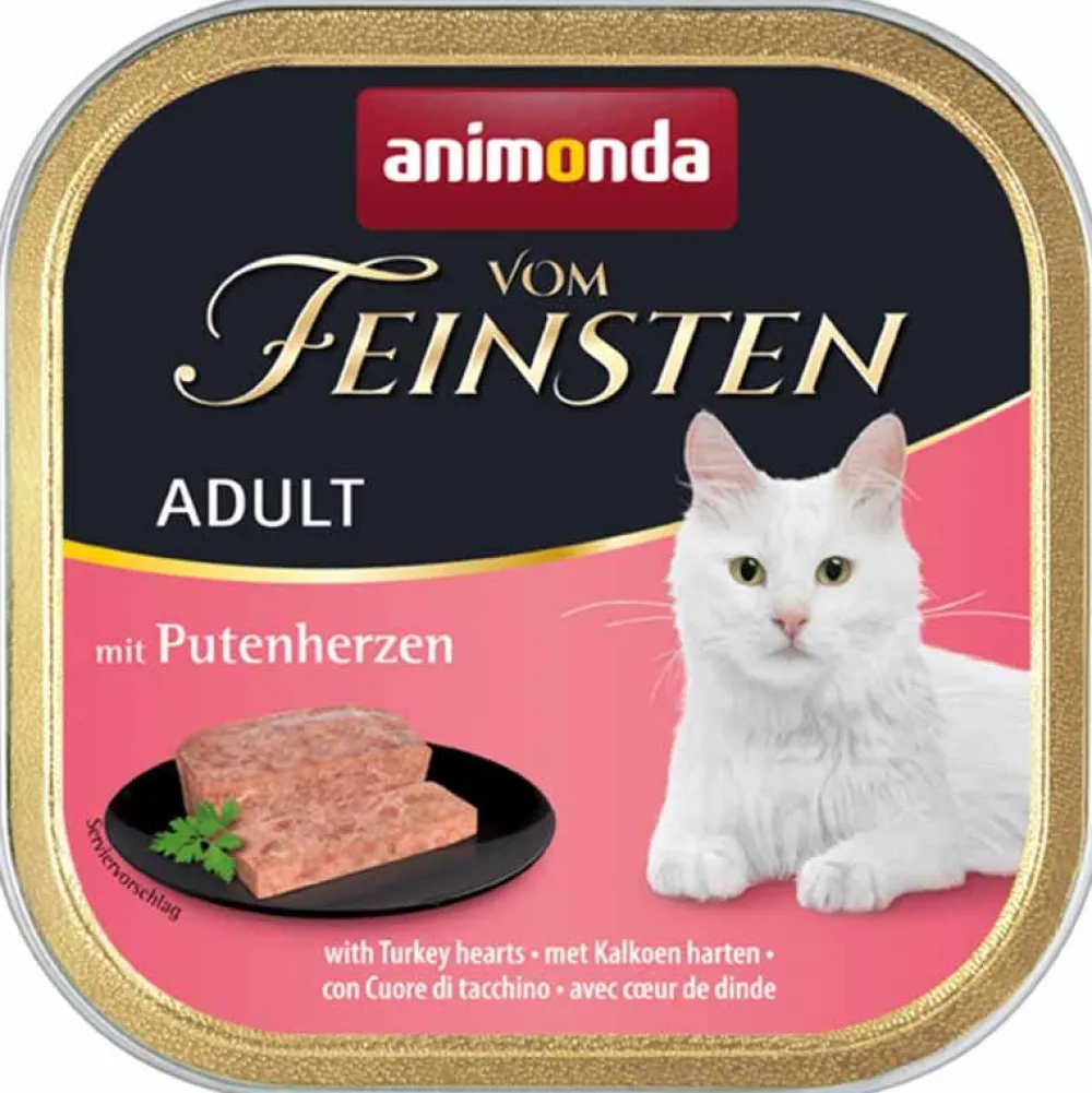 Animonda>Futterfreund Animonda Cat v. Feinsten Adult Putenherzen 100g