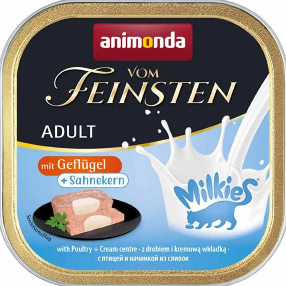 Animonda>Futterfreund Animonda Cat v. Feinsten Adult Geflügel + Sahnekern 100g