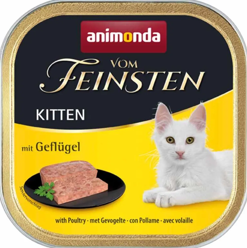 Animonda>Futterfreund Animonda Cat v. Feinsten Kitten mit Geflügel 100g