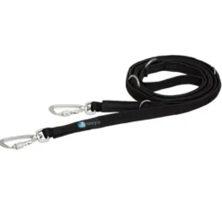 Halsbänder, Leinen & Geschirre>Futterfreund Anny-x Führleine Safety, 2cm/3m, schwarz/schwarz, voll