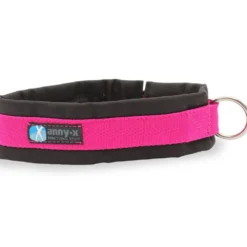 Halsbänder, Leinen & Geschirre>Futterfreund Anny-x Steckhalsband Fun, schwarz/pink