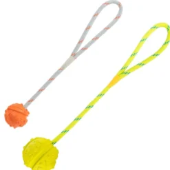 Sommer|Spielzeug>Futterfreund Ball am Seil, schwimmend, Naturgummi