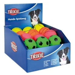 Sommer|Spielzeug>Futterfreund Ball Moosgummi Neon 6cm schwimmend