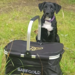 Barfgold|Unterwegs Mit Hund>Futterfreund Barfgold Kühlkorb m. Vortasche und Reißverschluss