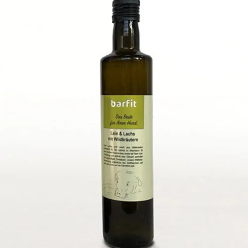 Barfit|Barfit>Futterfreund Barfit Lachs- und Leinöl mit Wildkräutern 500ml