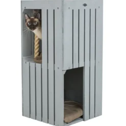 Kratzbäume Und -Möbel>Futterfreund BE NORDIC Cat Tower Juna, 77cm, grau