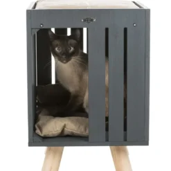 Katzen Schlafplatz>Futterfreund BE NORDIC Kuschelhöhle Alva, 36x51x36cm, anthrazit/sand