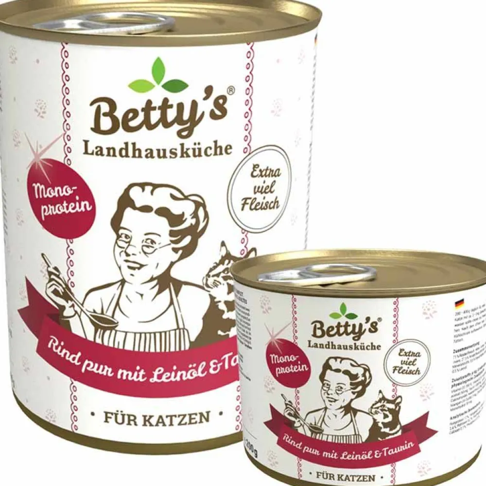 Betty'S Landhausküche>Futterfreund Betty's Landhausküche Dose Rind pur mit Leinöl