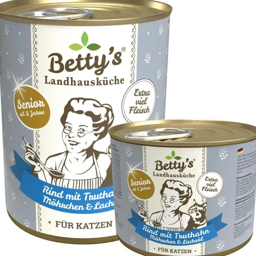 Betty'S Landhausküche>Futterfreund Betty's Landhausküche Dose Senior Rind + Truthahn