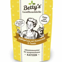 Betty'S Landhausküche>Futterfreund Betty's Landhausküche Pouch Geflügel pur + Borretschöl 100g