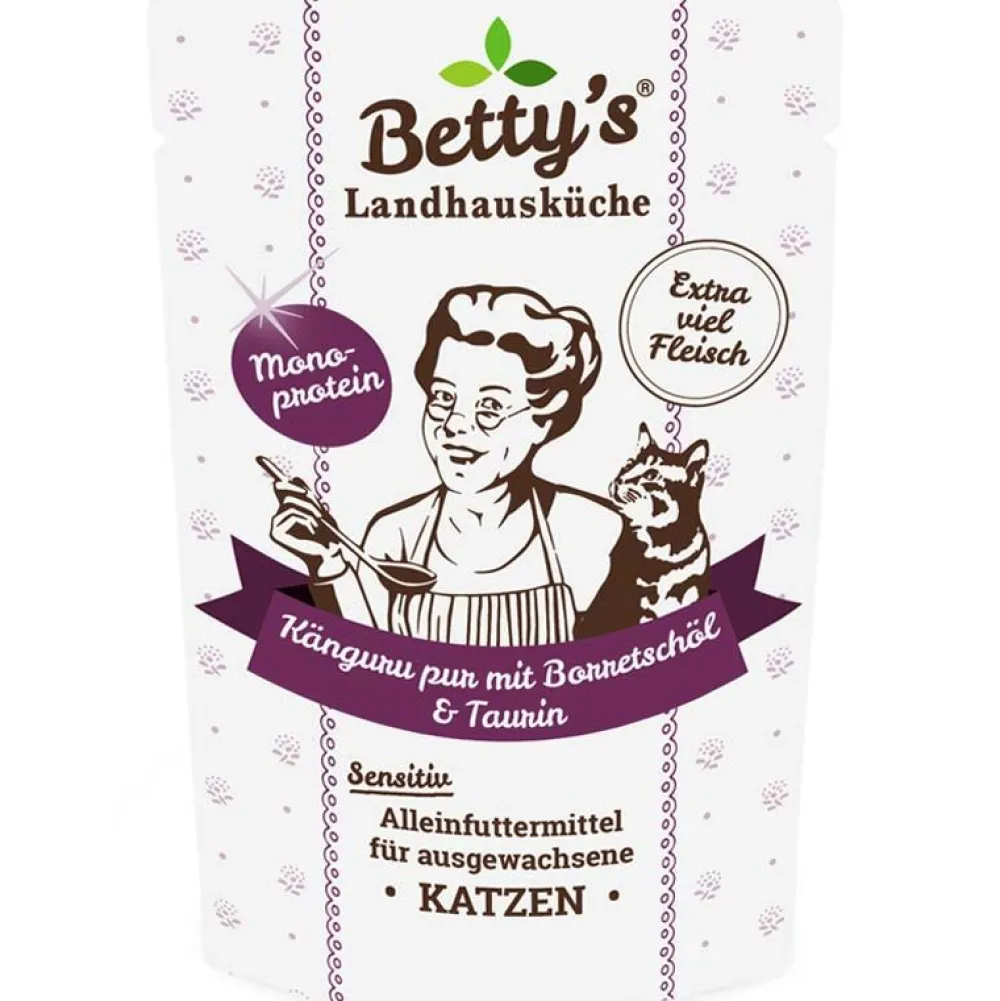 Betty'S Landhausküche>Futterfreund Betty's Landhausküche Pouch Känguru PUR + Borretschöl 100g