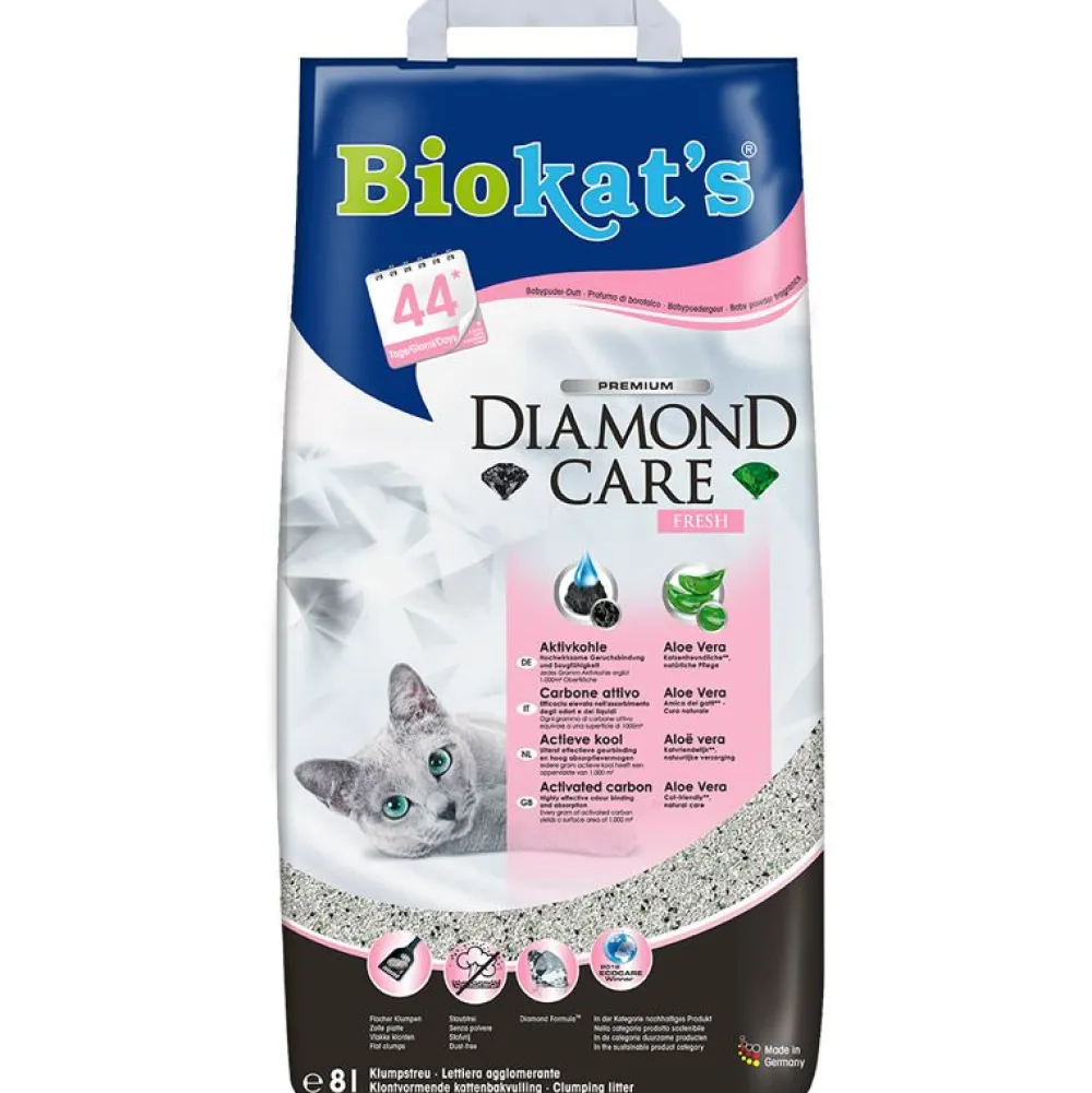 Katzenstreu>Futterfreund Biokats Diamond Care Fresh 8 Liter
