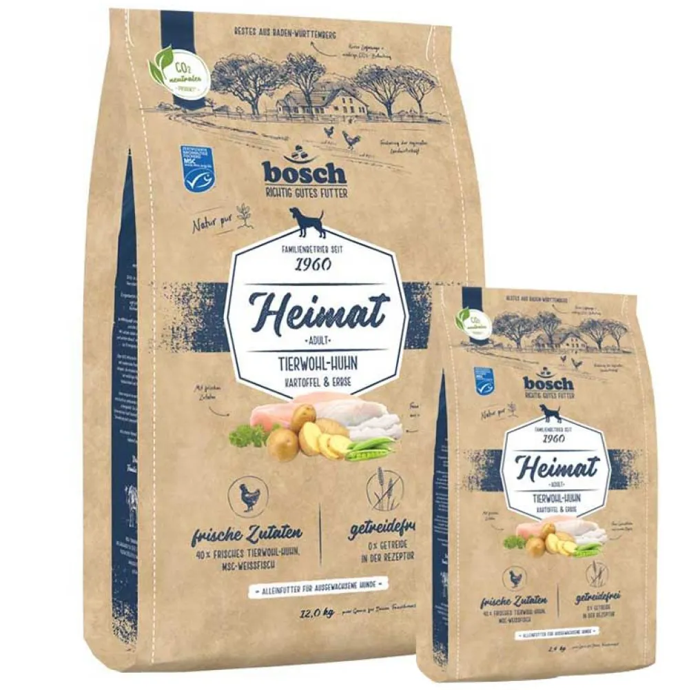 Bosch Heimat>Futterfreund Bosch Heimat Adult mit frischem Tierwohl-Huhn
