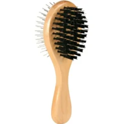 Bürsten & Kämme|Katzenpflege & Hygiene>Futterfreund Bürste, Holz, beidseitig, 6x17 cm