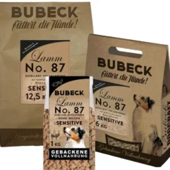 Bubeck>Futterfreund Bubeck Exzellent 87 Lammfleisch Gerste u. Reis