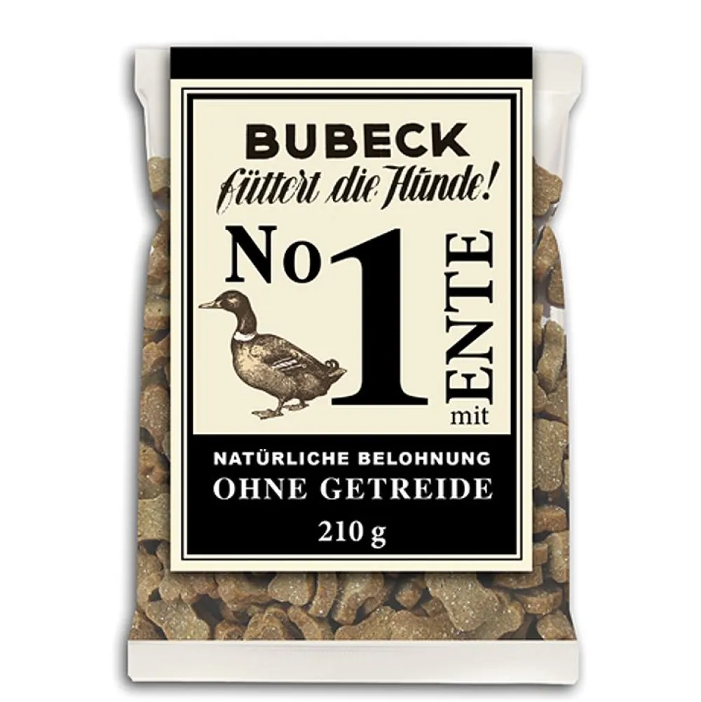 Bubeck|Bubeck>Futterfreund Bubeck Getreidefreier Snack Nr. 1 mit Ente 210g