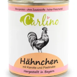 Carlino>Futterfreund Carlino Menü - Hähnchen mit Karotte und Pastinake