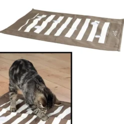 Katzenspielzeug>Futterfreund Cat Activity Pföteldecke, 70 x 50 cm, braun/creme
