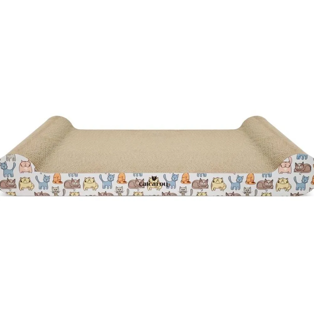 Kratzbretter|Kratzbäume Und -Möbel>Futterfreund Catcarou Kratzbrett Bone Big cats 52x29x7 cm