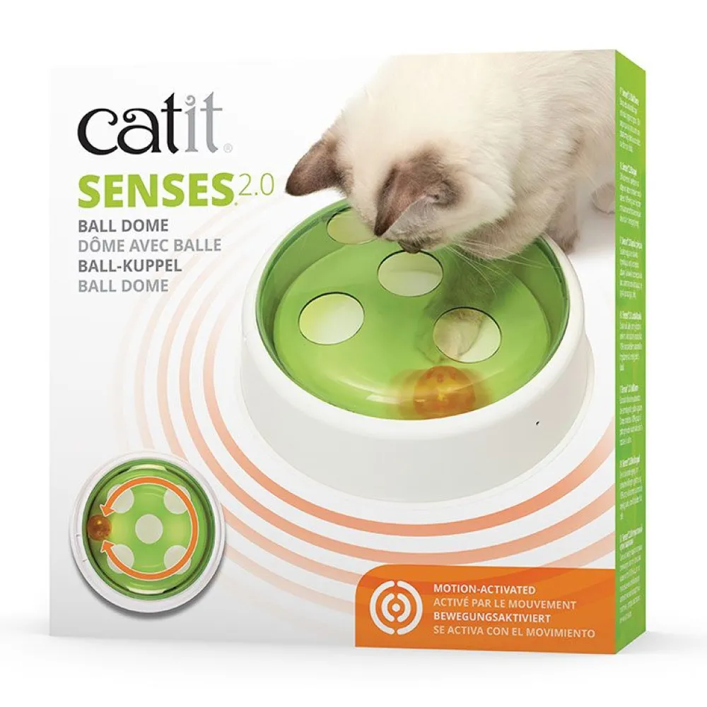 Katzenspielzeug>Futterfreund Catit Senses 2.0 Ball Dome (Ball-Kuppel)