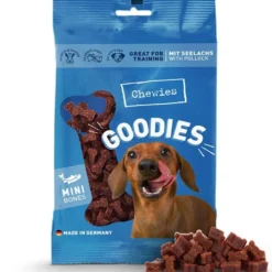 Chewies>Futterfreund Chewies Goodies Mini mit Seelachs 125g