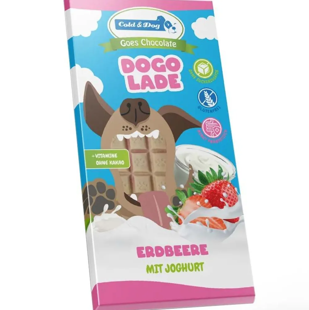 Cold & Dog>Futterfreund Cold & Dog Dogolade Erdbeere 100g