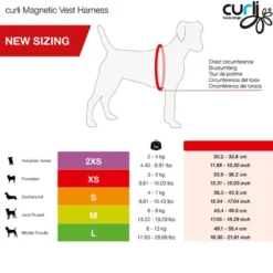 Halsbänder, Leinen & Geschirre>Futterfreund Curli Geschirr Magnetic Vest Air-Mesh V2, black