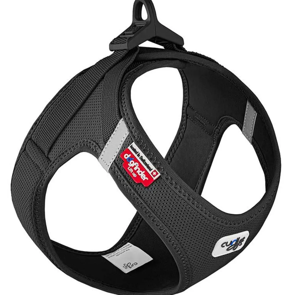 Halsbänder, Leinen & Geschirre>Futterfreund Curli Geschirr Vest Air-Mesh Clasp, schwarz