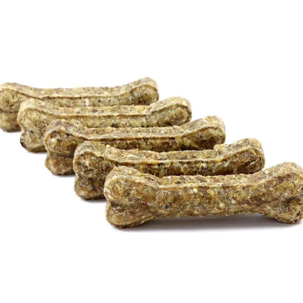 Dogboss|Kauknochen>Futterfreund DOGBOSS Natur Kauknochen Welpe/Senior mit Ente und Apfel