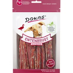 Dokas|Geflügel>Futterfreund Dokas Dog Snack Entenbrust in Streifen 70g