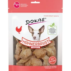 Dokas>Futterfreund Dokas Dog Snack Hühnerbrust Nuggets gefriergetrocknet 110g