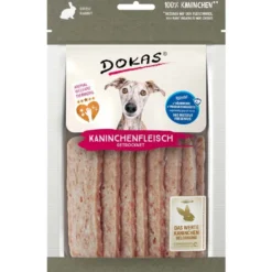 Dokas>Futterfreund Dokas Dog Snack Kaninchenfleisch getrocknet 70g