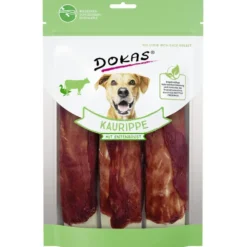 Dokas>Futterfreund Dokas Dog Snack Kaurippe mit Entenbrustfilet 210g