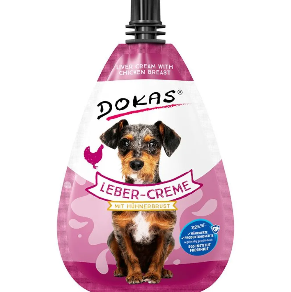 Dokas>Futterfreund Dokas Dog Snack Leber-Creme mit Hühnerbrust 85g