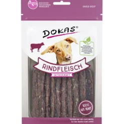 Dokas>Futterfreund Dokas Dog Snack Rindfleisch getrocknet 70g