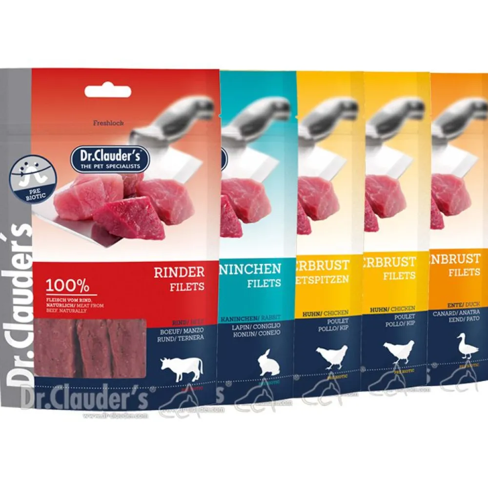 Dr. Clauders>Futterfreund Dr. Clauders Filet-Snacks 80g