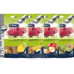 Dr. Clauders>Futterfreund Dr. Clauders Meat n Fruit Snacks 80g