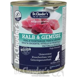 Dr. Clauders>Futterfreund Dr. Clauders Selected Meat Prebiotics Kalb+Gemüse 800g