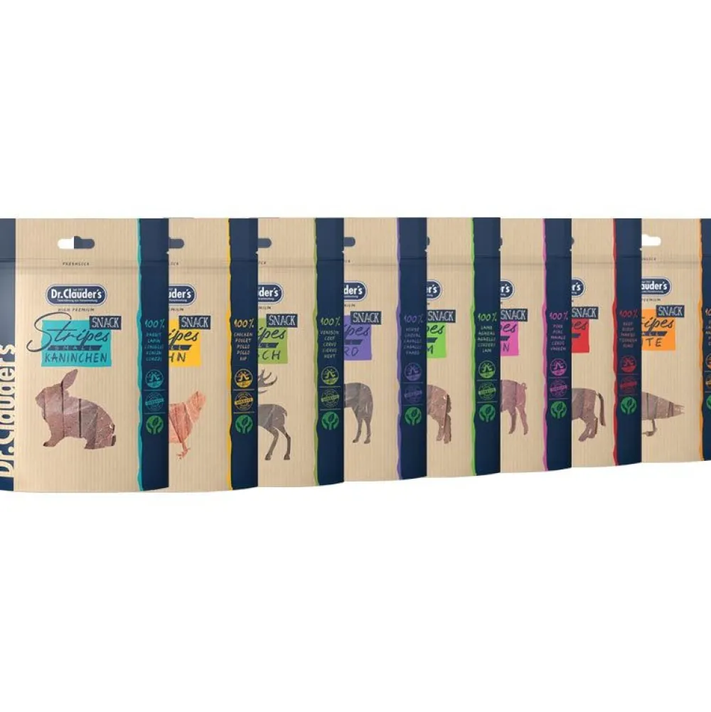 Dr. Clauders>Futterfreund Dr. Clauders Stripes Snack Small 80g