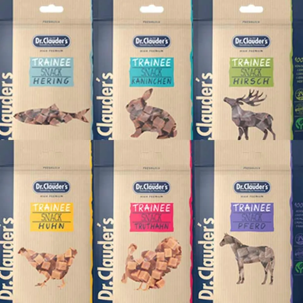Dr. Clauders|Dr. Clauders>Futterfreund Dr. Clauders Vorteilspack Trainee-Snack 6 x 80g