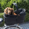 Unterwegs Mit Hund>Futterfreund Fahrradkorb Long für breite Gepäckträger, 29x49x60cm, schw.