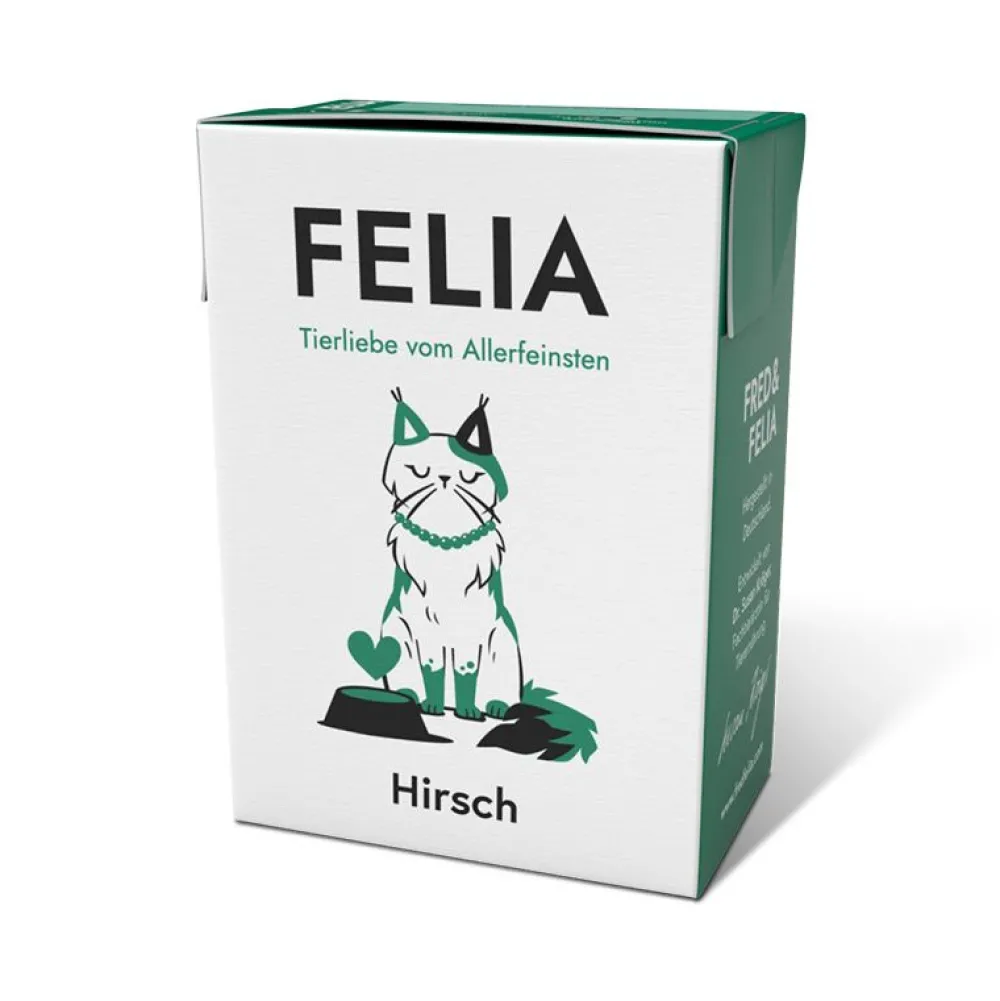 Fred & Felia>Futterfreund FELIA Hirsch 190g