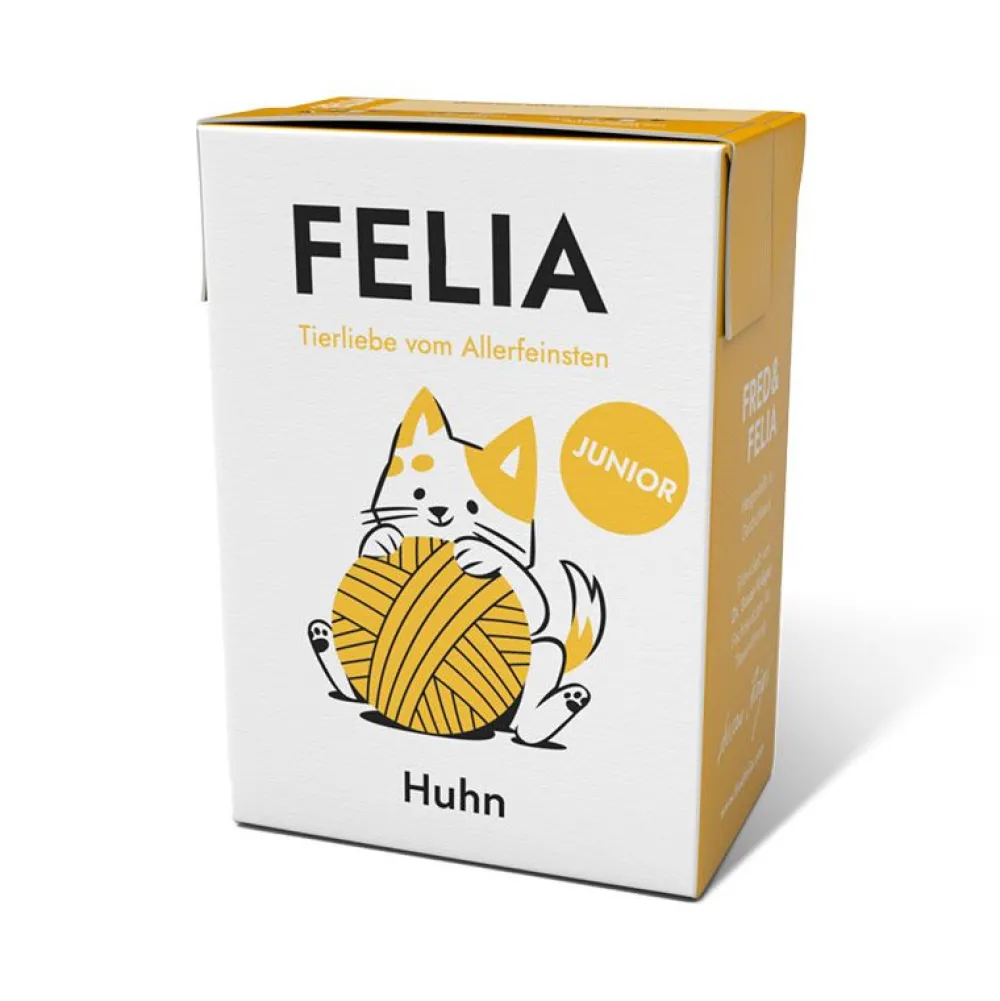 Fred & Felia>Futterfreund FELIA JUNIOR Huhn 190g