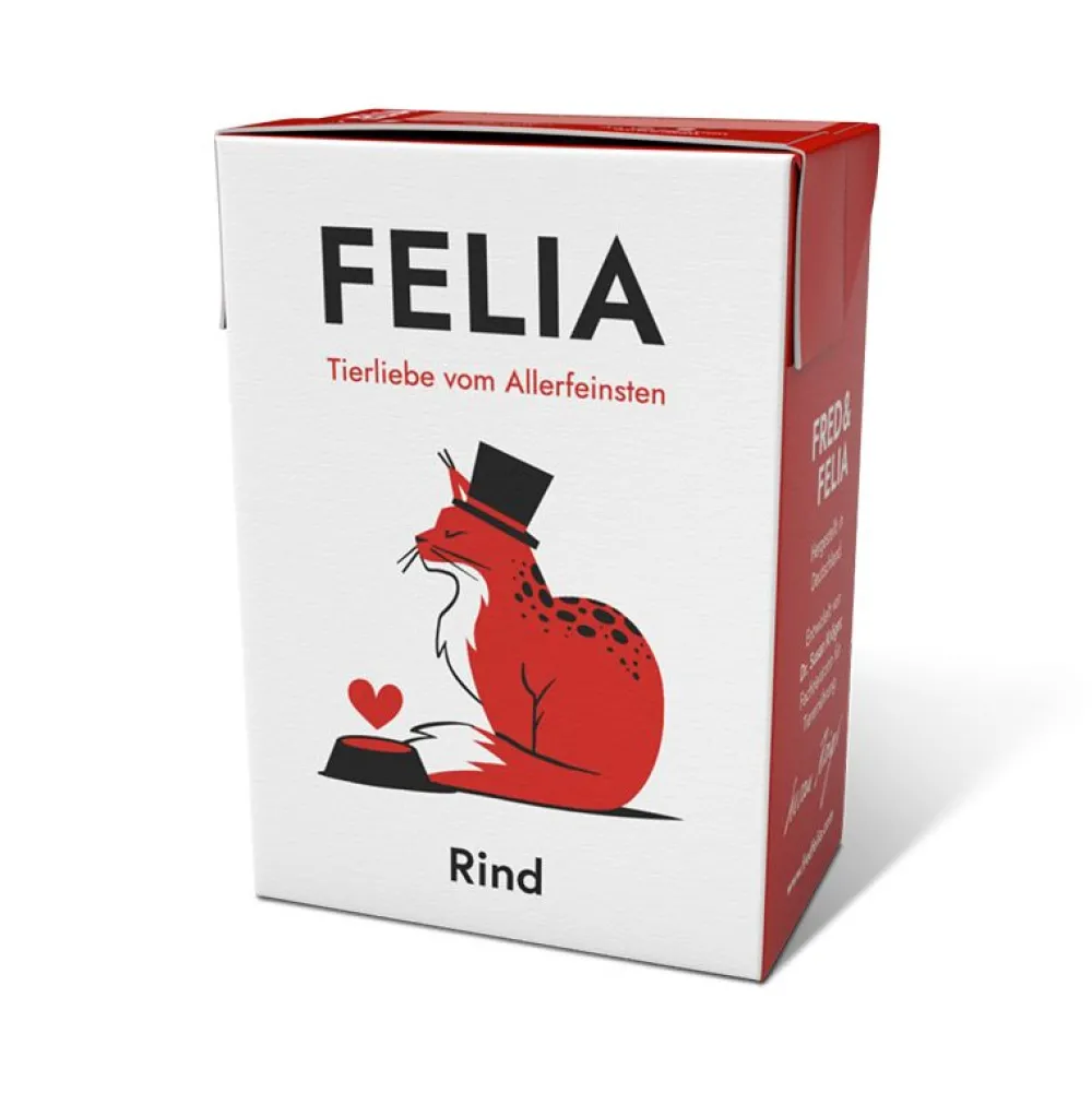 Fred & Felia>Futterfreund FELIA Rind 190g