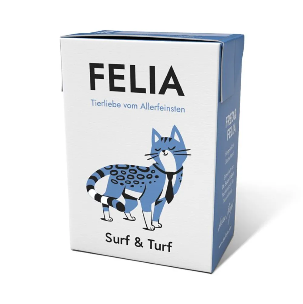 Fred & Felia>Futterfreund FELIA Surf + Turf 190g