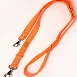 Halsbänder, Leinen & Geschirre>Futterfreund Führleine Super Soft, neonorange